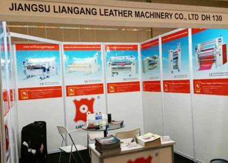 2015年5月，江蘇連港皮革機械現身印尼雅加達國際皮革博覽會